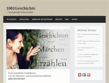 Tablet Screenshot of julia-doerrbecker.de